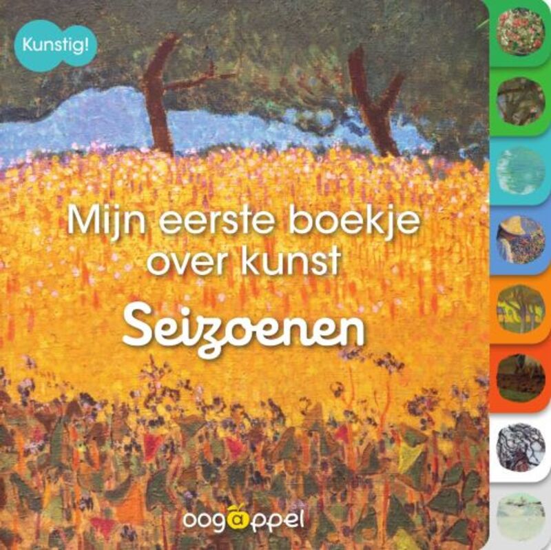 Omslag van boek: Mijn eerste boekje over kunst: seizoenen