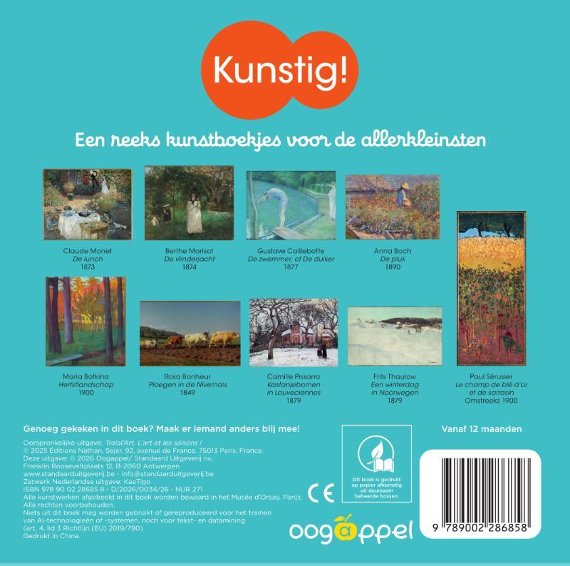 Mijn eerste boekje over kunst: seizoenen 2