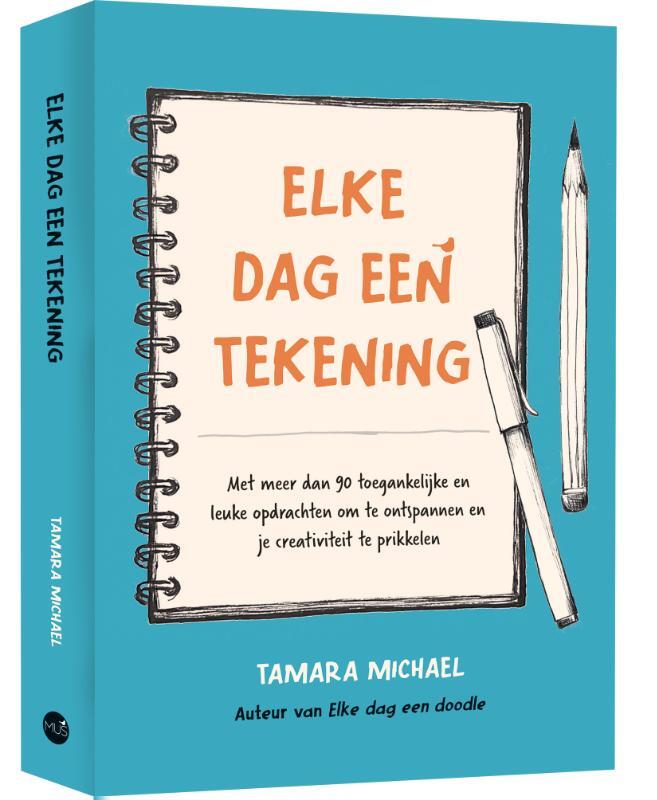 Omslag van boek: Elke dag een tekening