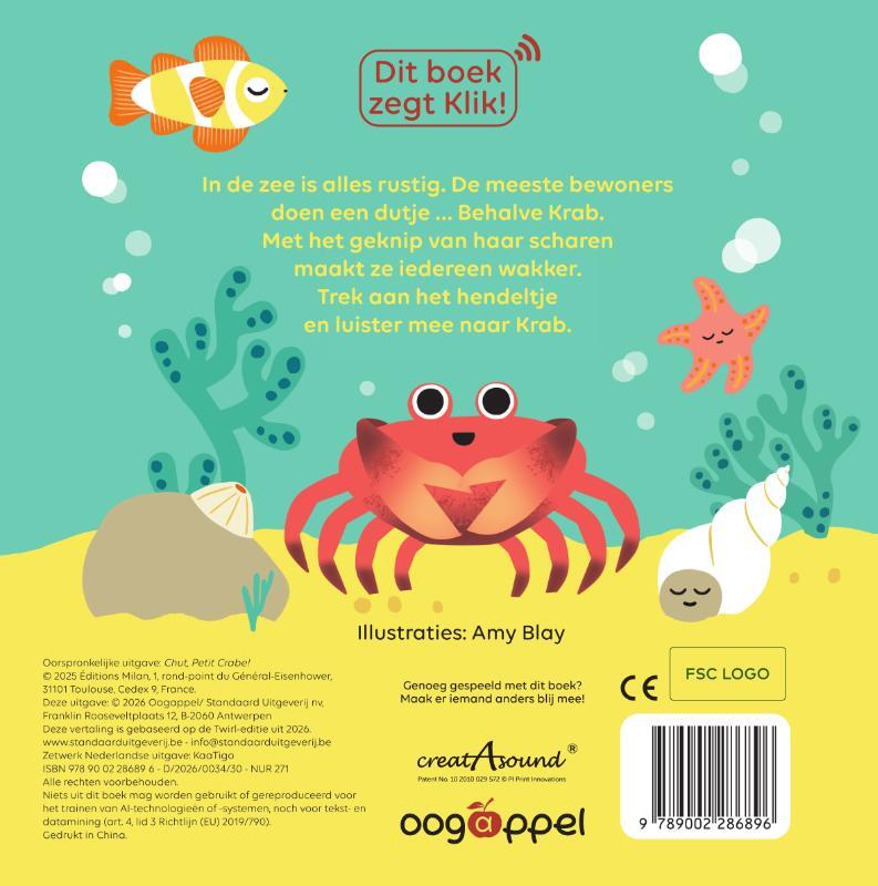 Klik-klik, ik ben een krab! 2