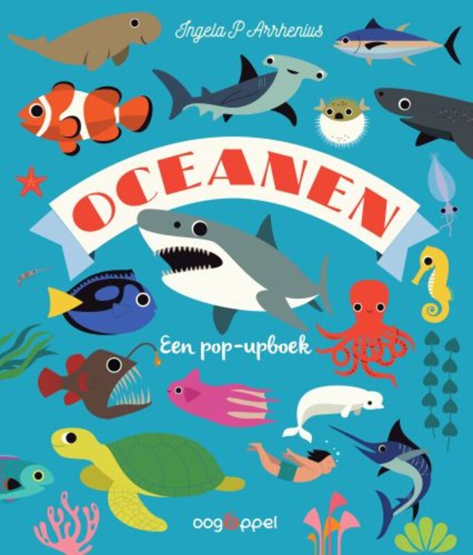 Omslag van boek: Oceanen. Een pop-upboek