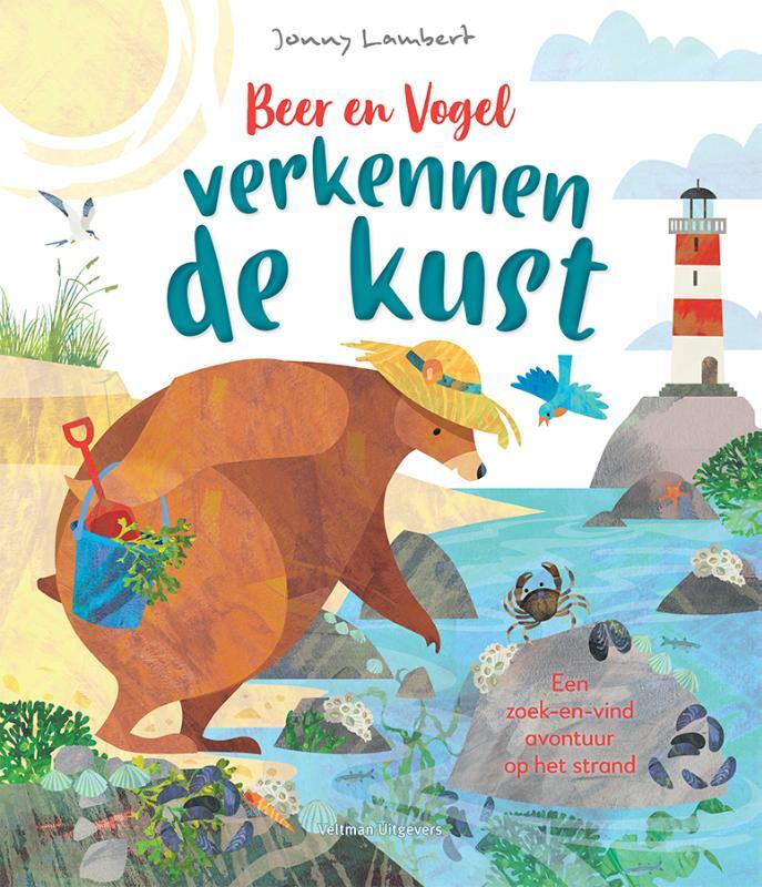 Omslag van boek: Beer en Vogel verkennen de kust