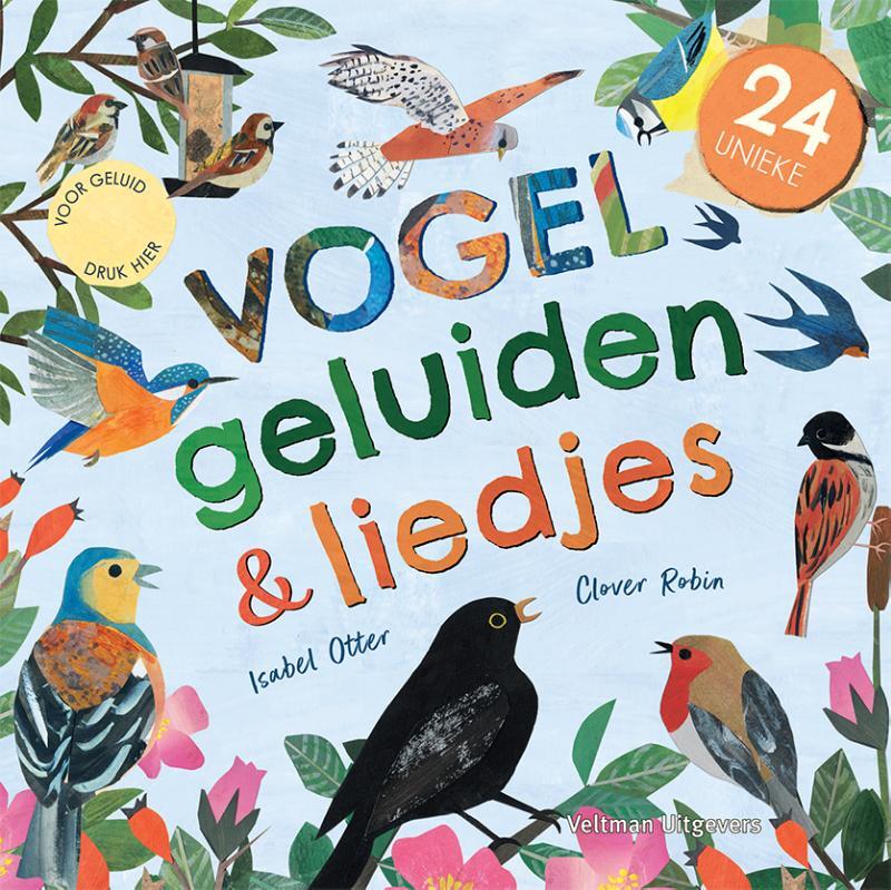 Omslag van boek: 24 unieke vogelgeluiden & liedjes