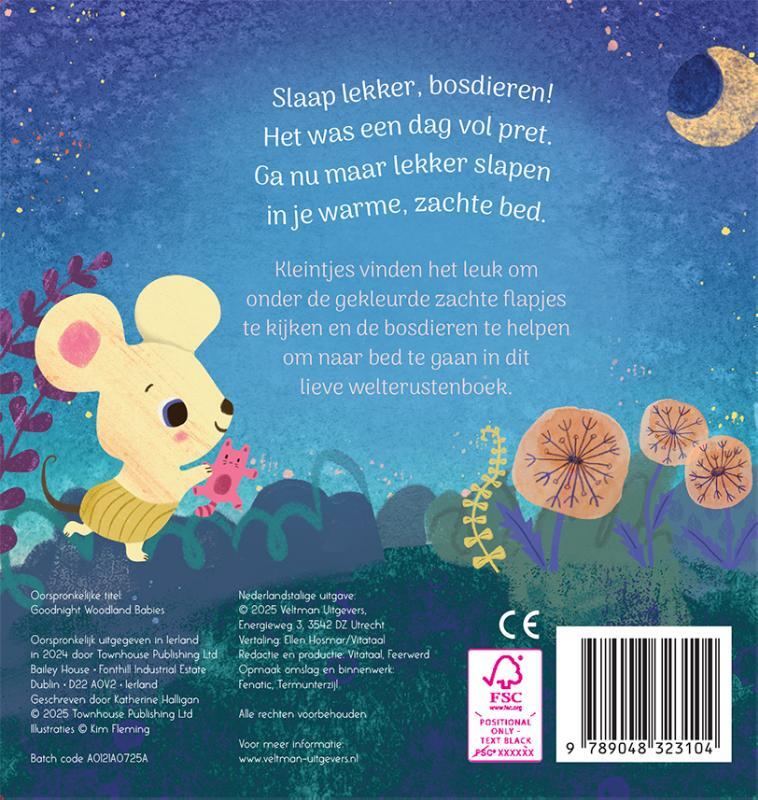 Slaap lekker, bosdieren 2