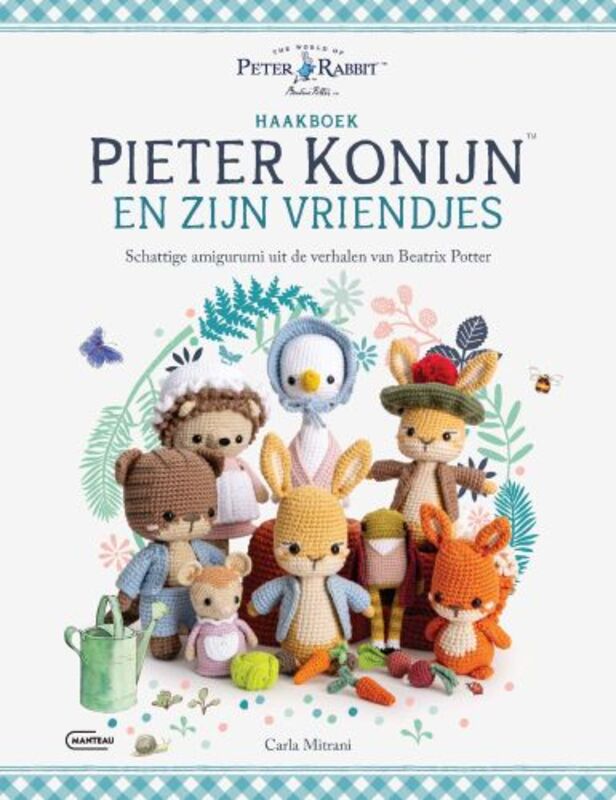 Omslag van boek: Haakboek Pieter Konijn en zijn vriendjes