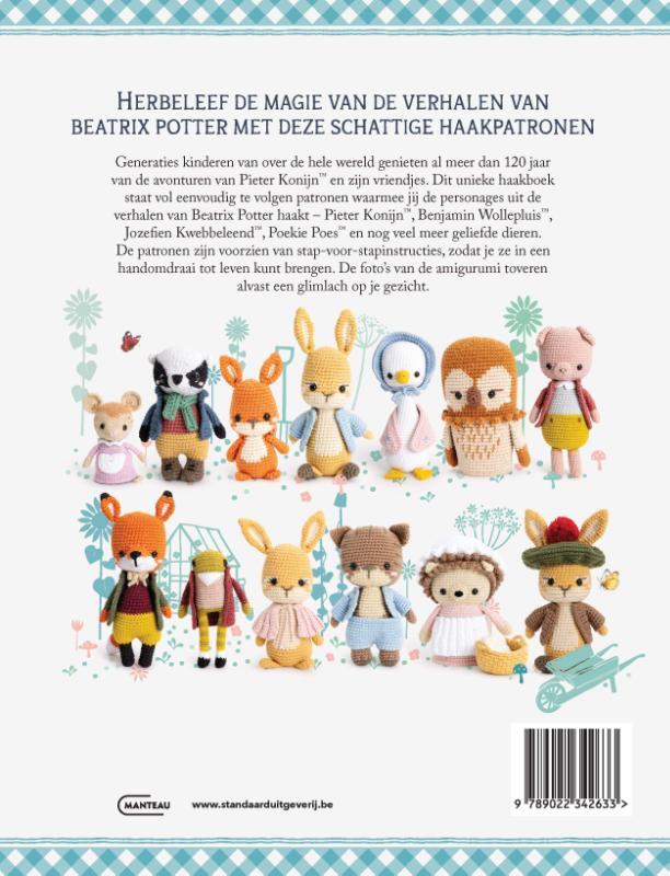 Haakboek Pieter Konijn en zijn vriendjes 2