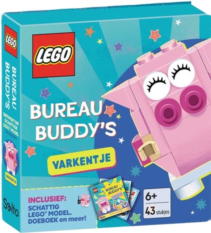 Omslag van boek: Lego Bureaubuddy's: Varkentje