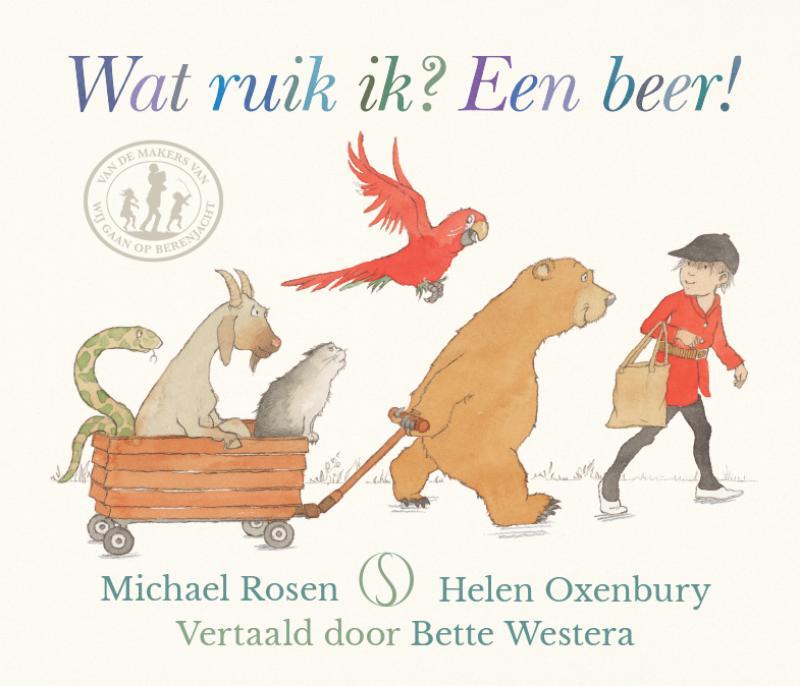 Omslag van boek: Wat ruik ik? Een beer!