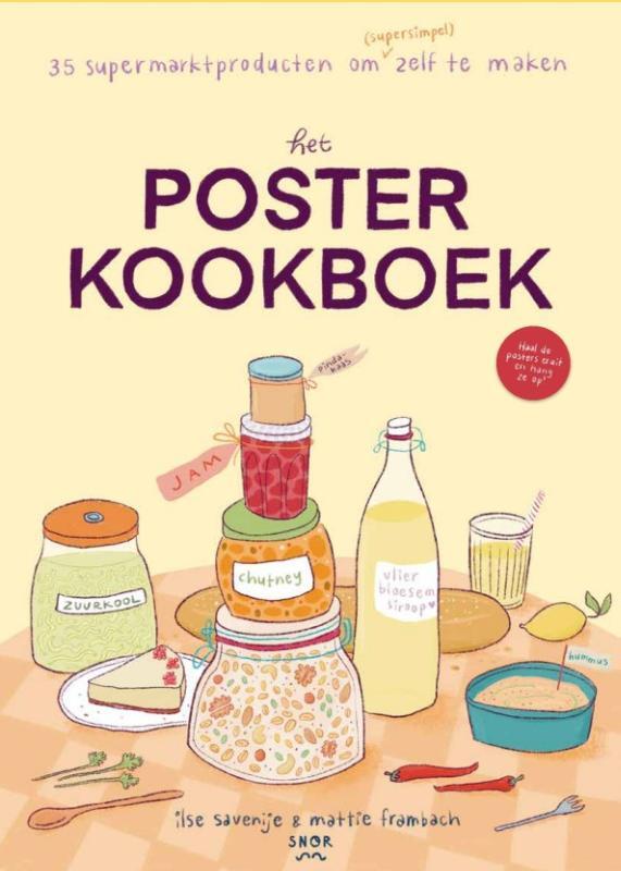 Omslag van boek: Het posterkookboek