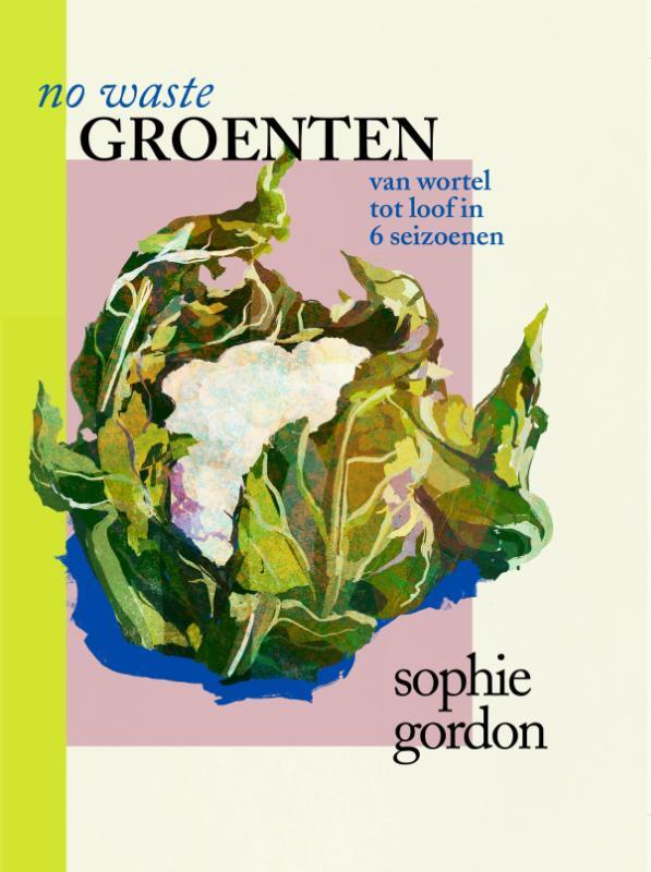 Omslag van boek: no waste groenten