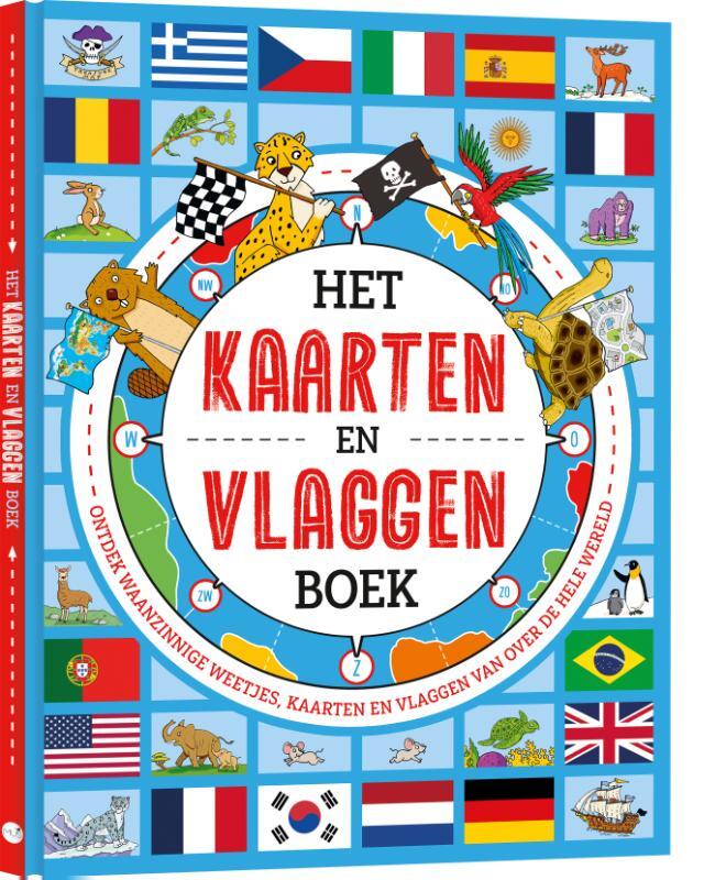 Omslag van boek: Het kaarten- en vlaggenboek