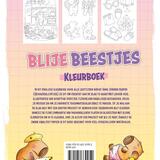 Gouden Lijntjes Blije Beestjes kleurboek 2