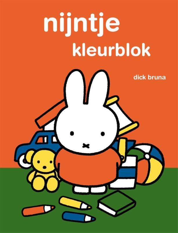 Omslag van boek: Nijntjes kleurblok