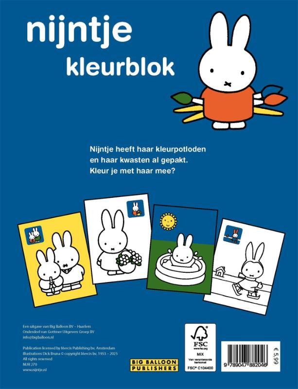Nijntjes kleurblok 2