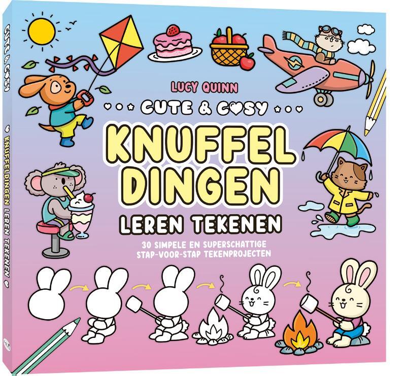 Omslag van boek: Cute & Cosy leren tekenen