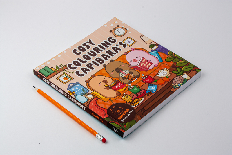 Cosy Colouring Capibara's 3