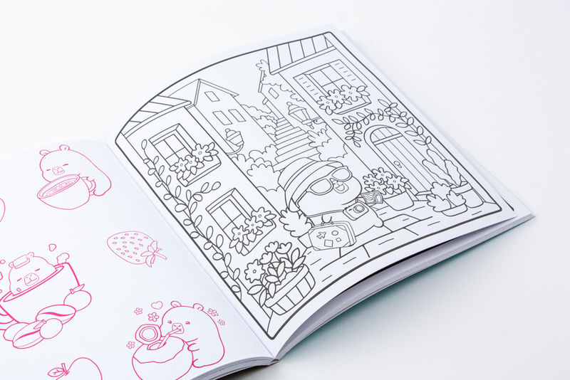 Cosy Colouring Capibara's 6