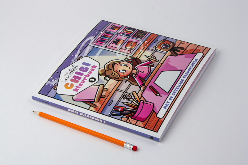 1CreaChick Chibikleurboek 3
