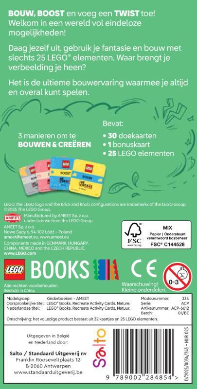 Lego ReCreate Activity Cards: Natuur 2