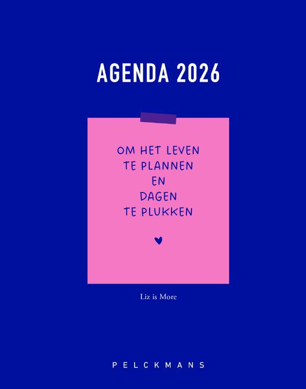 Omslag van boek: Agenda Liz is More 2026-2027