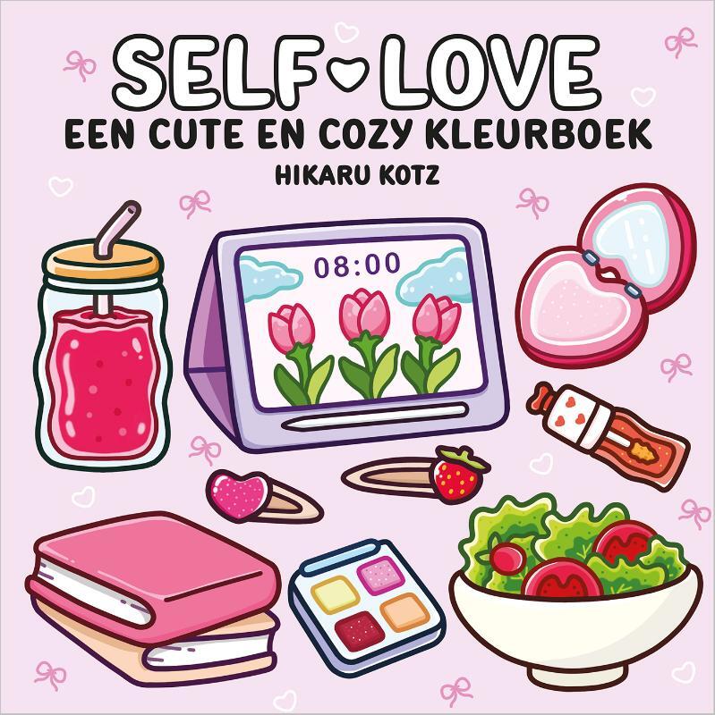 Omslag van boek: Self-Love – een cute en cozy kleurboek