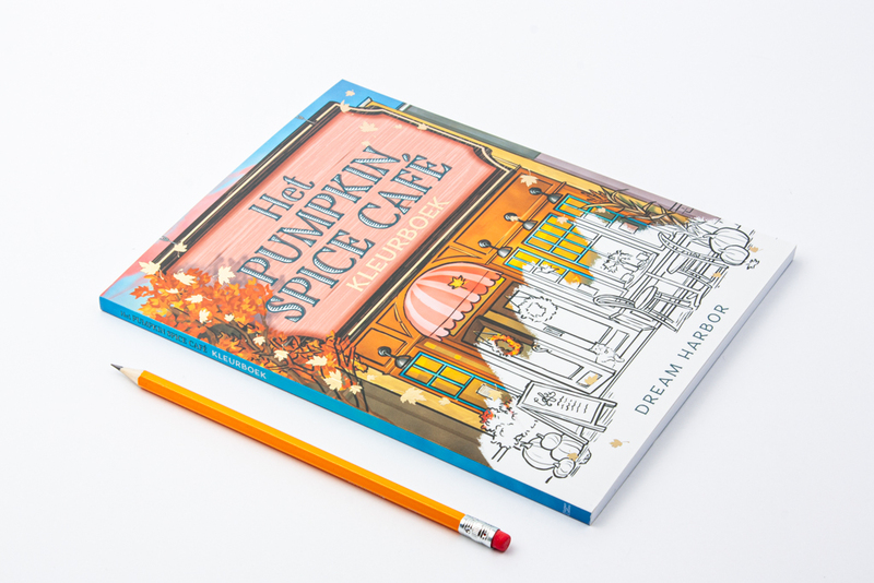 Het Pumpkin Spice Café-kleurboek 3