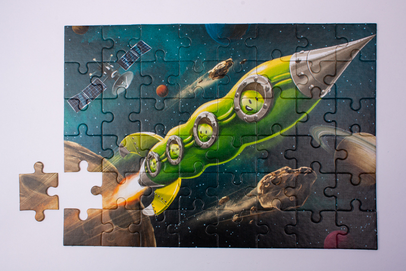Erwtjes in de ruimte puzzel 4