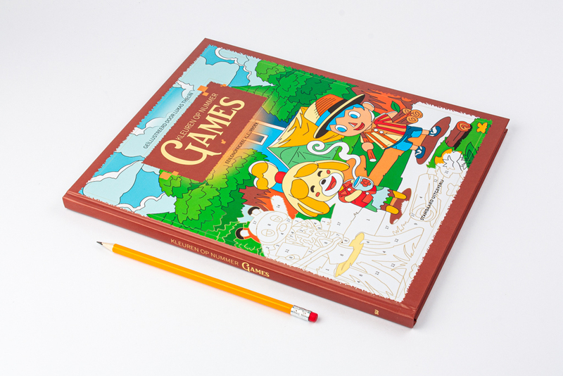Kleuren op nummer - games 3