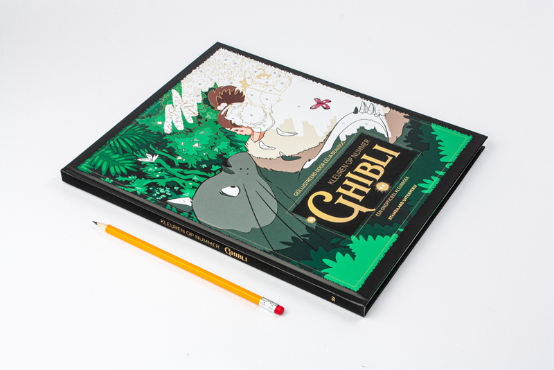 Kleuren op nummer - Ghibli 3
