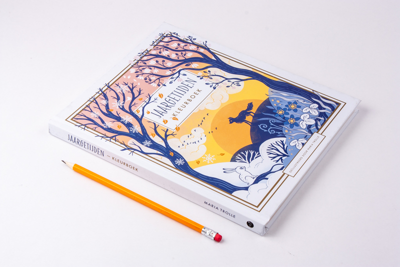 Jaargetijden kleurboek 2