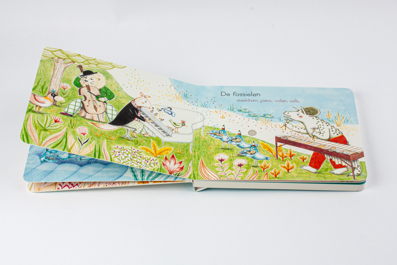 Mijn eerste klassieke-muziekboek - Carnaval der dieren en hun instrumenten 4