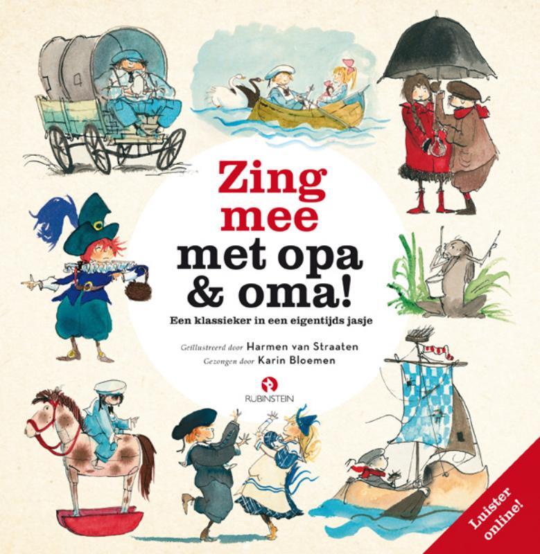 Omslag van boek: Zing mee met opa en oma