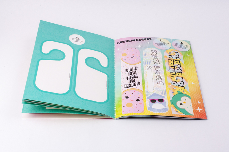 Original Squishmallows sticker- en doeboek 4