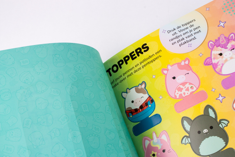 Original Squishmallows sticker- en doeboek 5