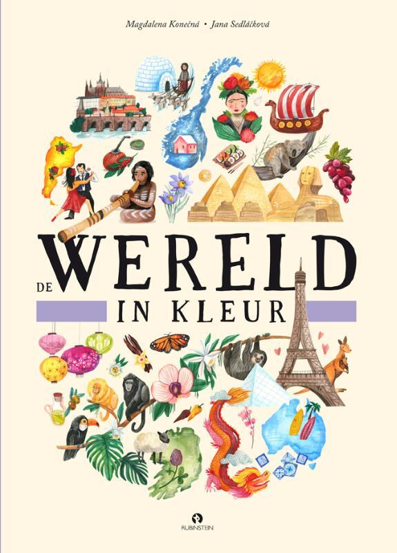Omslag van boek: De wereld in kleur