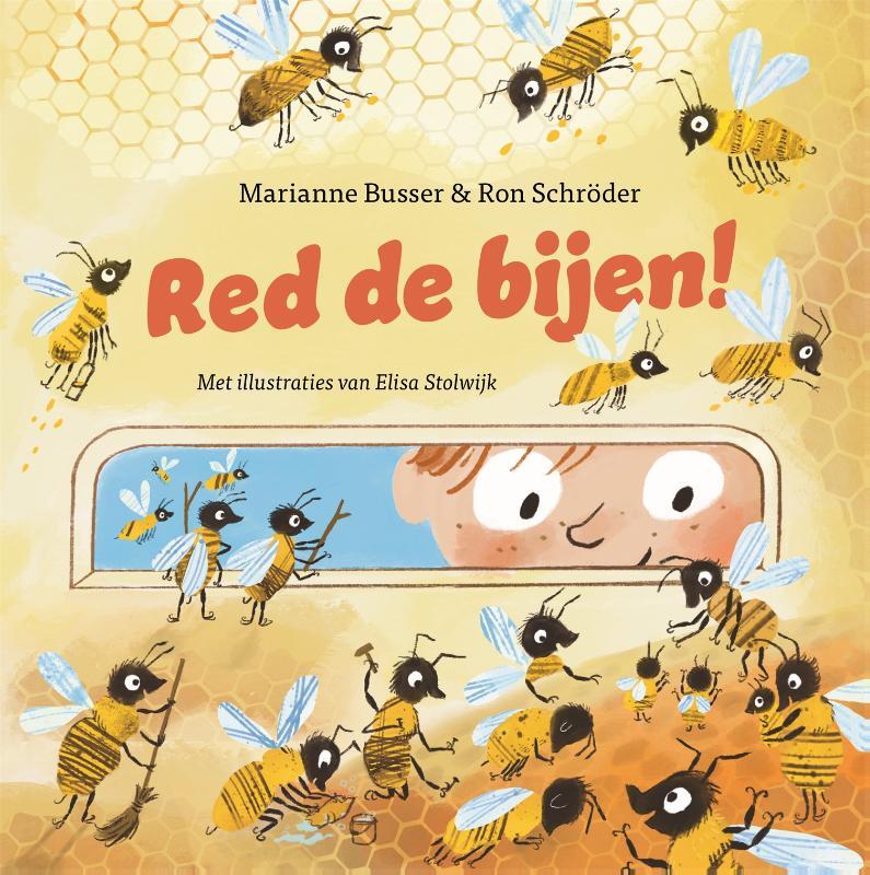 Omslag van boek: Red de bijen!