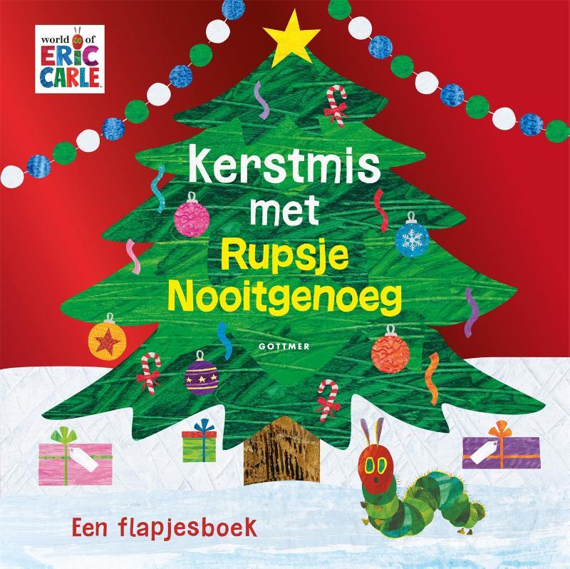 Omslag van boek: Kerstmis met Rupsje Nooitgenoeg