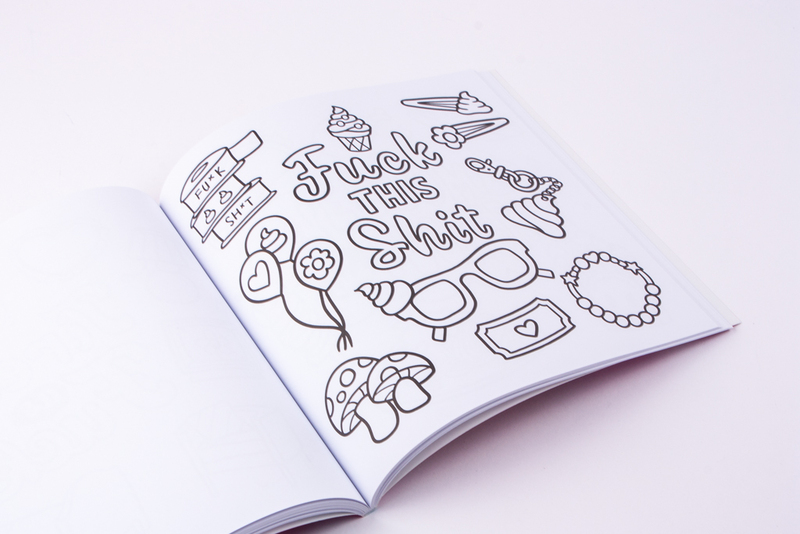 Swear Word – een bold en cozy kleurboek 6