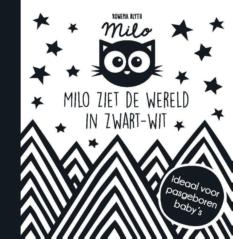 Omslag van boek: Milo ziet de wereld in zwart wit