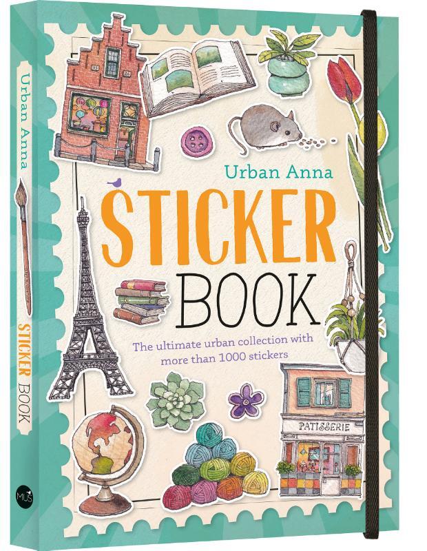 Omslag van boek: Urban Anna Sticker Book