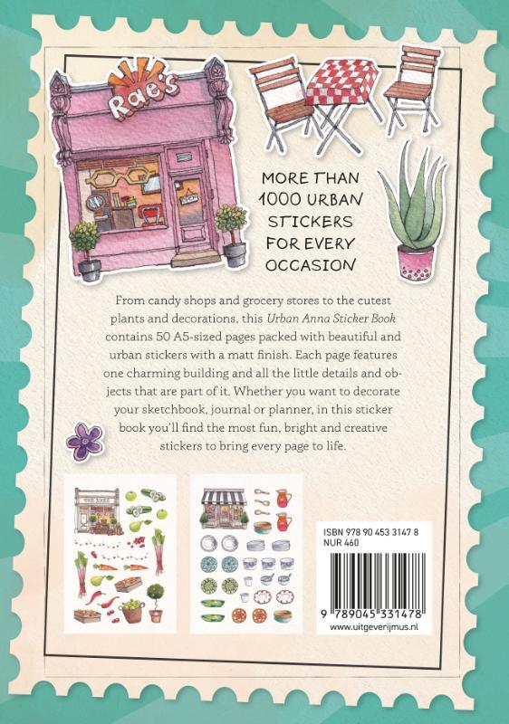 Urban Anna Sticker Book 2