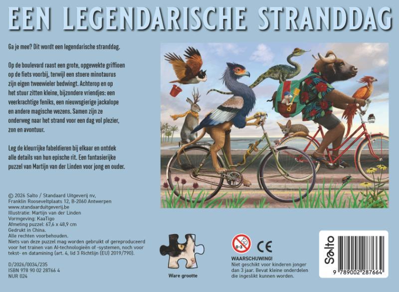 Puzzel Een legendarische stranddag 2