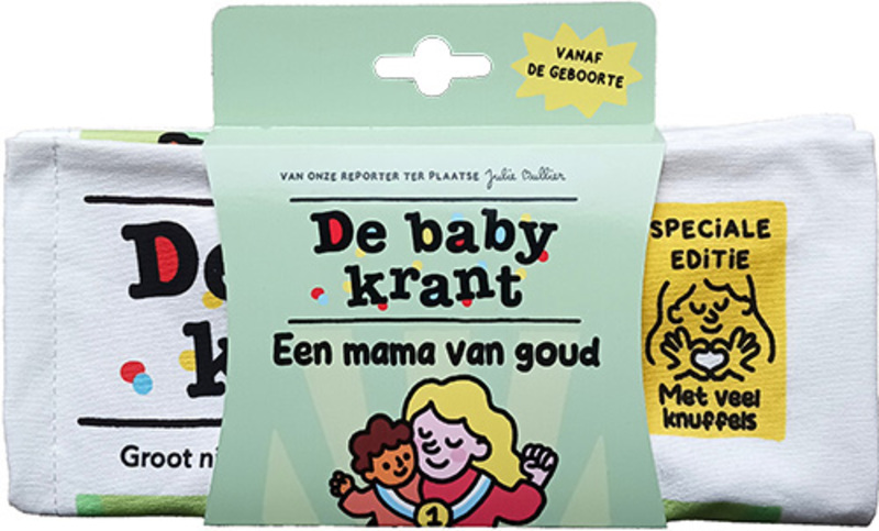 Omslag van boek: De babykrant: Een mama van goud