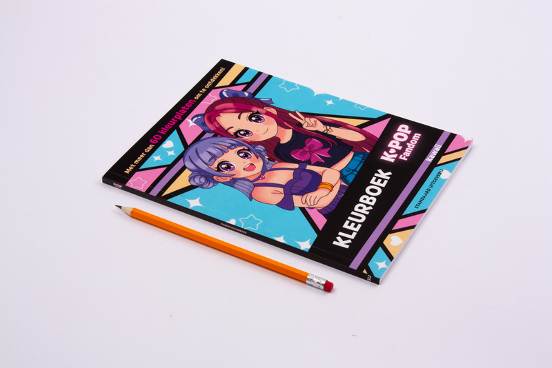 K-Pop fandom kleurboek 3
