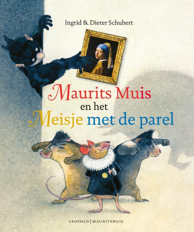 Omslag van boek: Maurits Muis en het Meisje met de parel