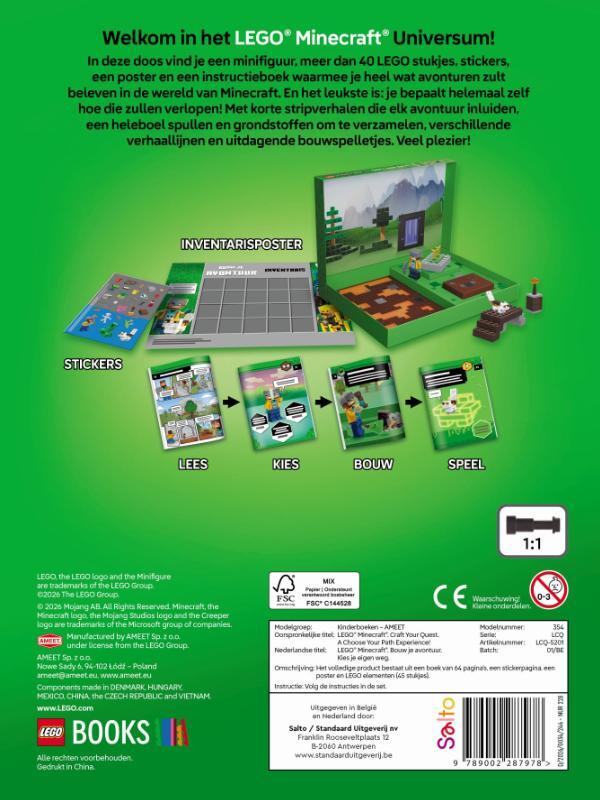 LEGO® Minecraft® Bouw je avontuur. Kies je eigen weg 2