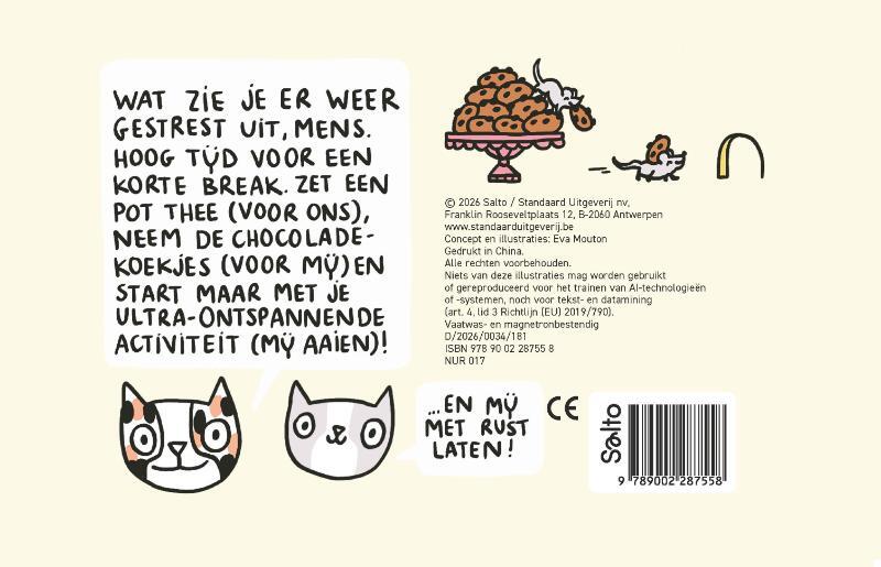 Eva's kattenkopjes: Even pauze met de poezen 2