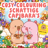 Cosy Colouring Schattige Capibara's 1