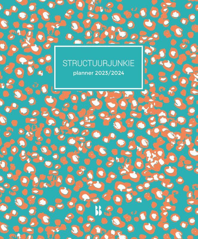 Omslag van boek: Structuurjunkie planner 2023/2024 (klein)