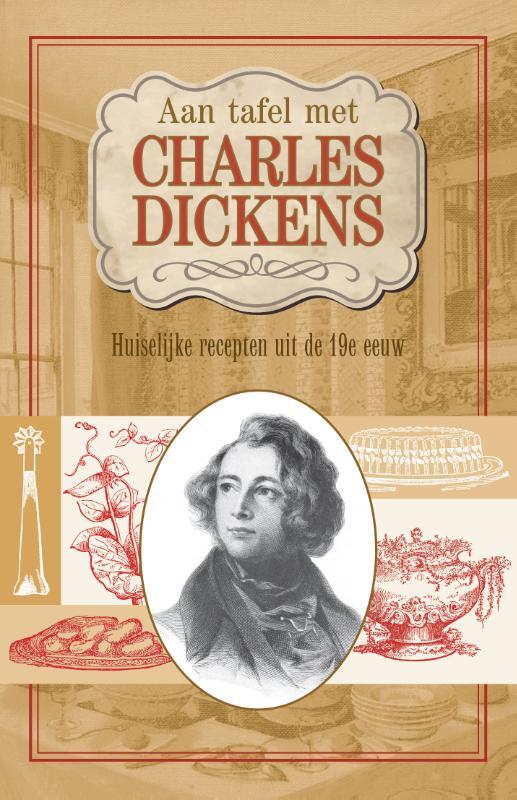 Omslag van boek: Aan tafel met Charles Dickens